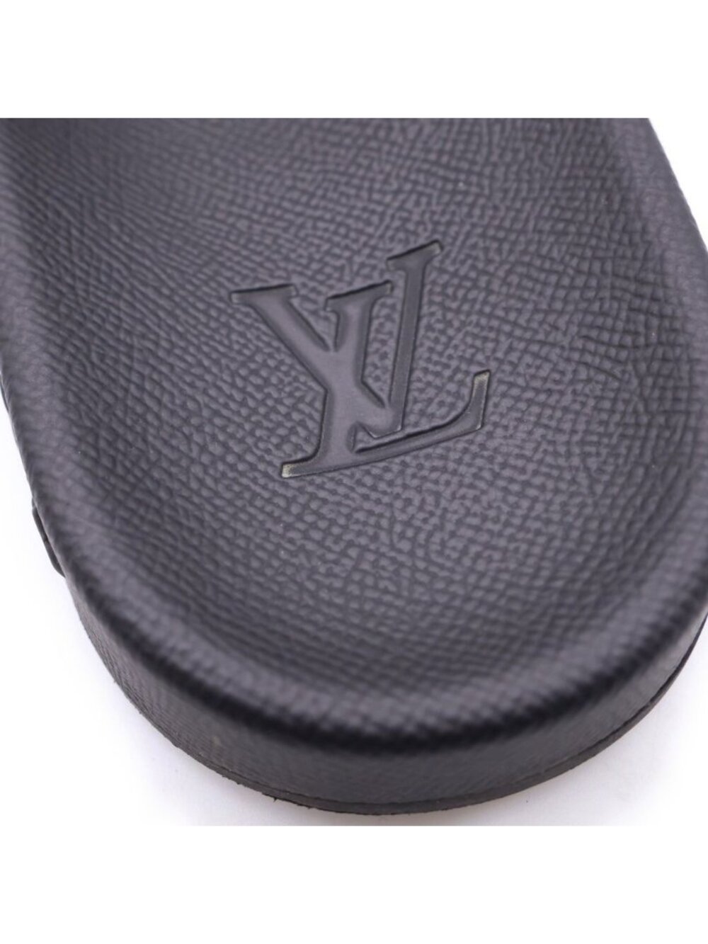 Louis Vuitton Monogram Waterfront Sandals Rubber Black VS - Picture 6 of 6